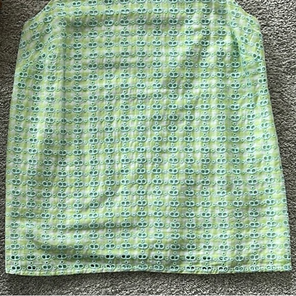 Vineyard Vines Ripple Eyelet & Gingham Blouse - Picture 4 of 6